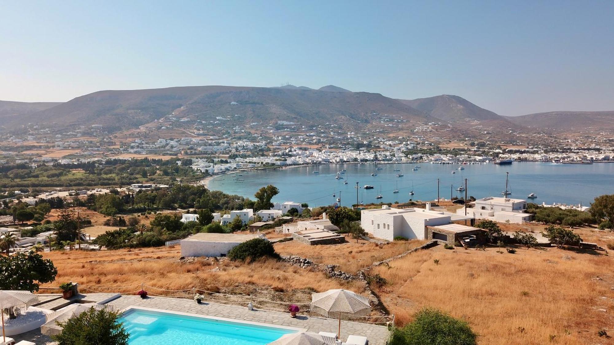 Hotel Blue Bay Heliolithos Páros Zewnętrze zdjęcie